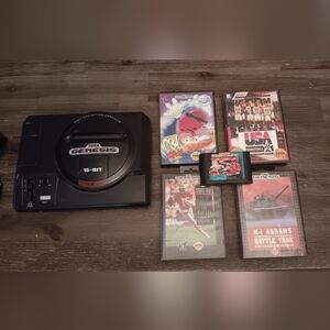 Sega Genesis Console with Games